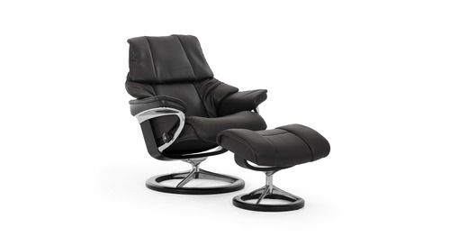 Stressless® Reno Leather Recliner - Signature Base